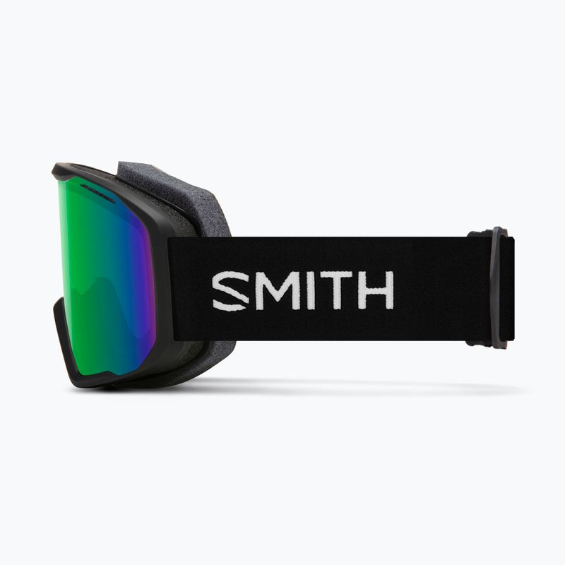 Gogle narciarskie Smith Blazer black/green sol-x mirror 9