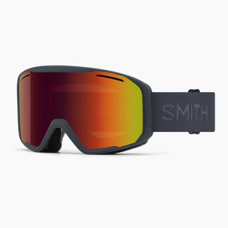 Gogle narciarskie Smith Blazer slate/red sol-x mirror 5