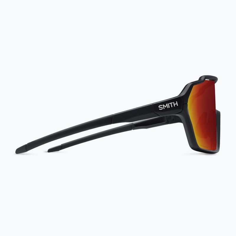 Okulary przeciwsłoneczne Smith Shift XL MAG black/chromapop red mirror/clear 3