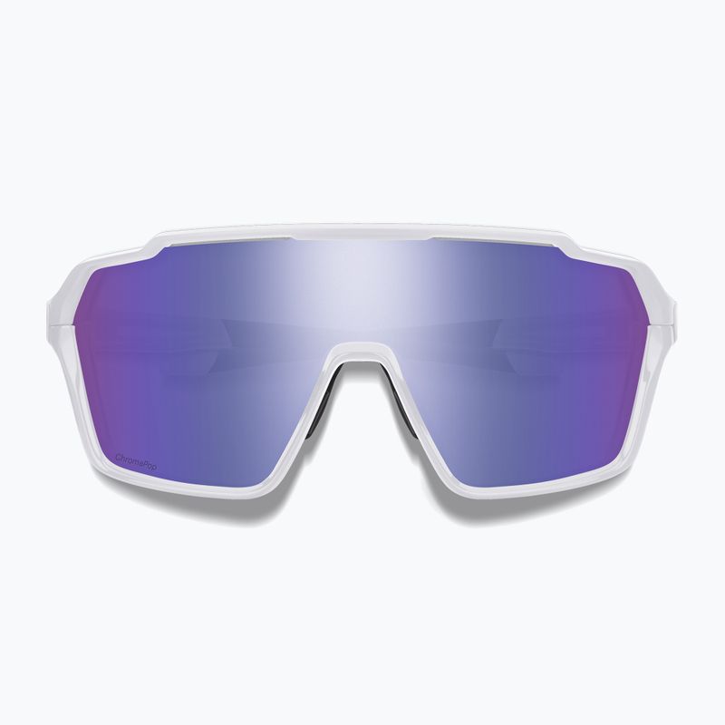 Okulary przeciwsłoneczne Smith Shift XL MAG white/chromapop violet mirror/clear 2
