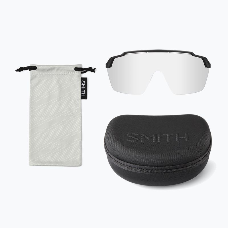 Okulary przeciwsłoneczne Smith Shift XL MAG white/chromapop violet mirror/clear 4