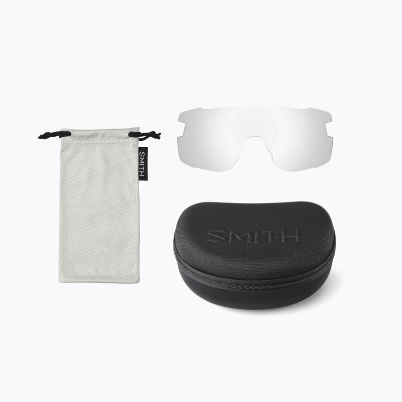 Okulary przeciwsłoneczne Smith Wildcat matte purple cinder hi viz/chromapop opal mirror/clear 4