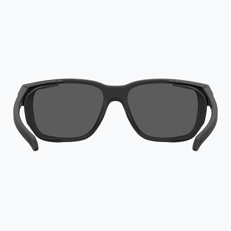 Okulary przeciwsłoneczne męskie Under Armour Glacial matte black/grey blue mirror silver polarized o 4