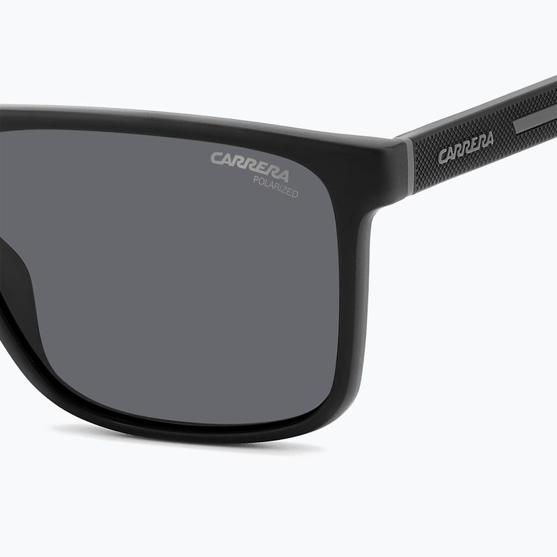 Okulary przeciwsłoneczne męskie Carrera 8064/S black grey/grey polarized 5