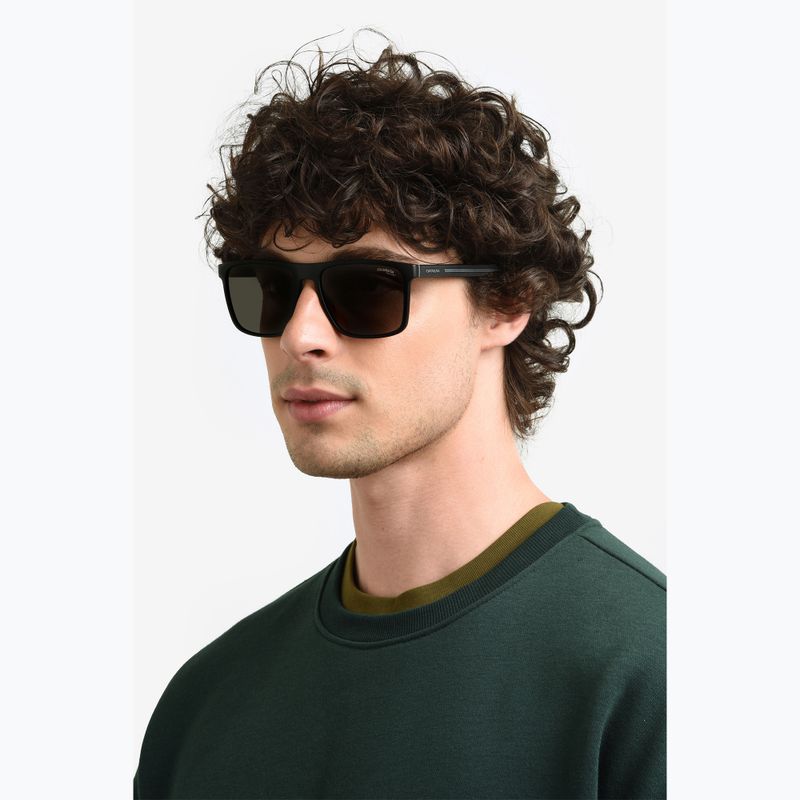 Okulary przeciwsłoneczne męskie Carrera 8064/S black grey/grey polarized 7