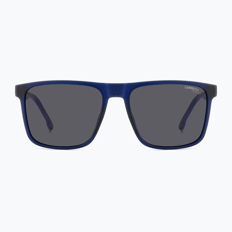 Okulary przeciwsłoneczne męskie Carrera 8064/S matte blue/grey 3