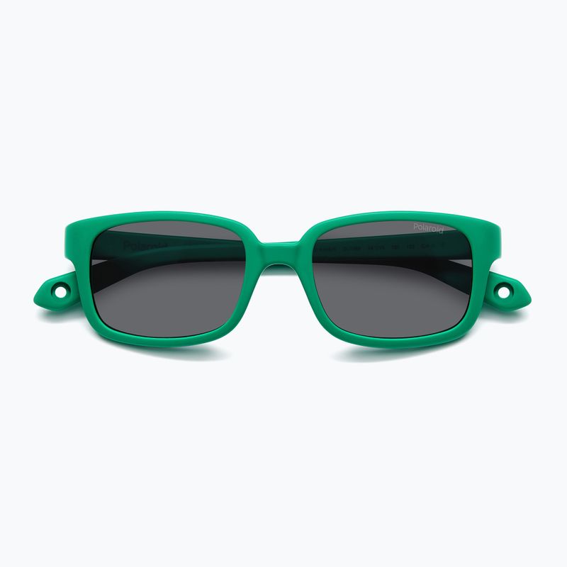 Okulary przeciwsłoneczne dziecięce Polaroid PLD K008/S matte green/grey polarized 4