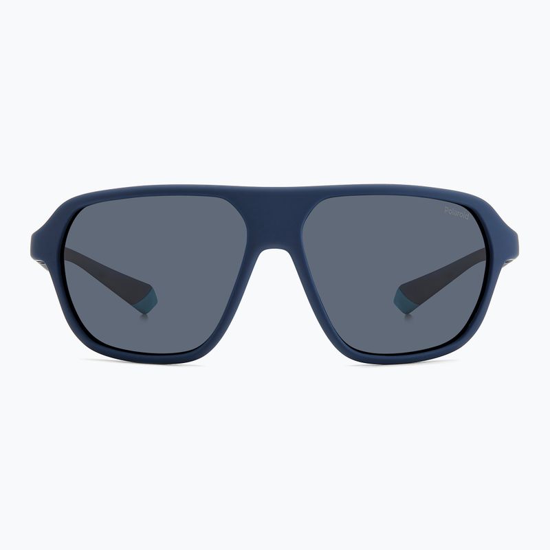 Okulary przeciwsłoneczne Polaroid PLD 2152/S matte blue/blue polarized 2