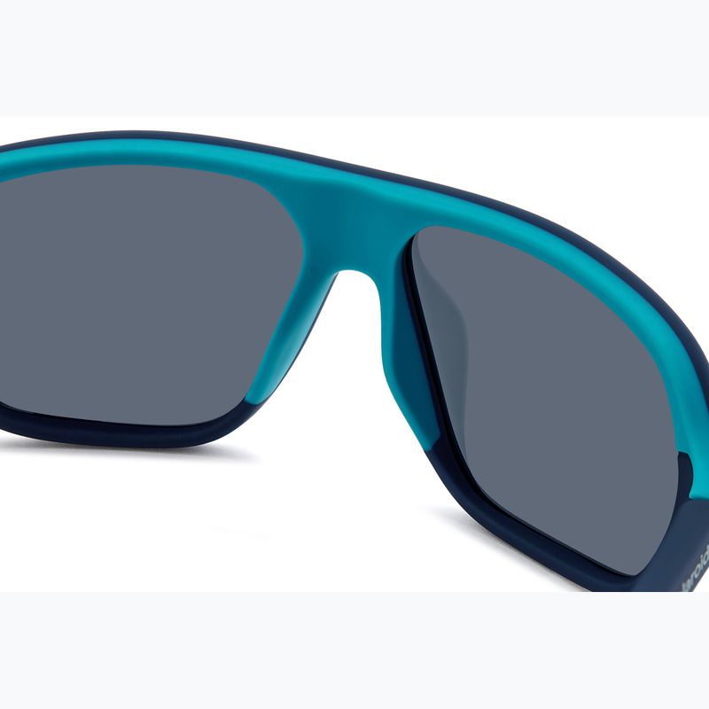 Okulary przeciwsłoneczne Polaroid PLD 2152/S matte blue/blue polarized 4