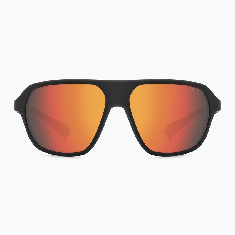 Okulary przeciwsłoneczne Polaroid PLD 2152/S matte black red/red multilayer polarized 2