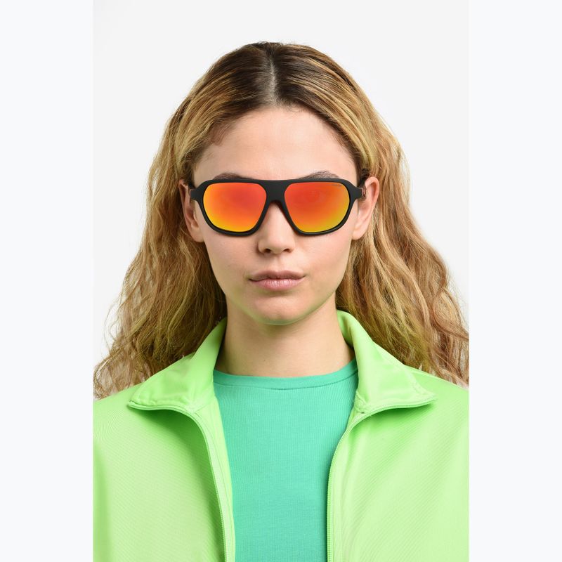 Okulary przeciwsłoneczne Polaroid PLD 2152/S matte black red/red multilayer polarized 7
