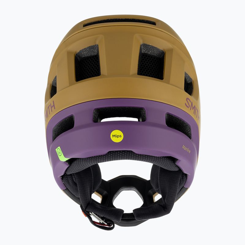 Kask rowerowy Smith Mainline MIPS matte coyote/indigo 3