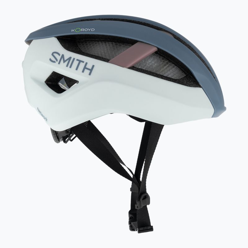 Kask rowerowy Smith Network MIPS matte granite/ice dusk 4