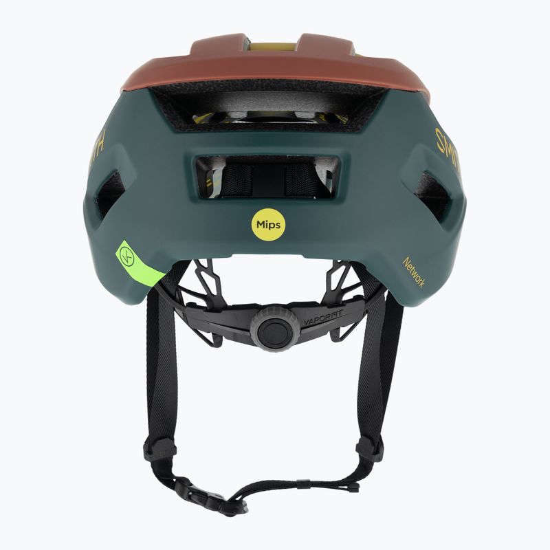 Kask rowerowy Smith Network MIPS matte sedona/pacific brimstone 3