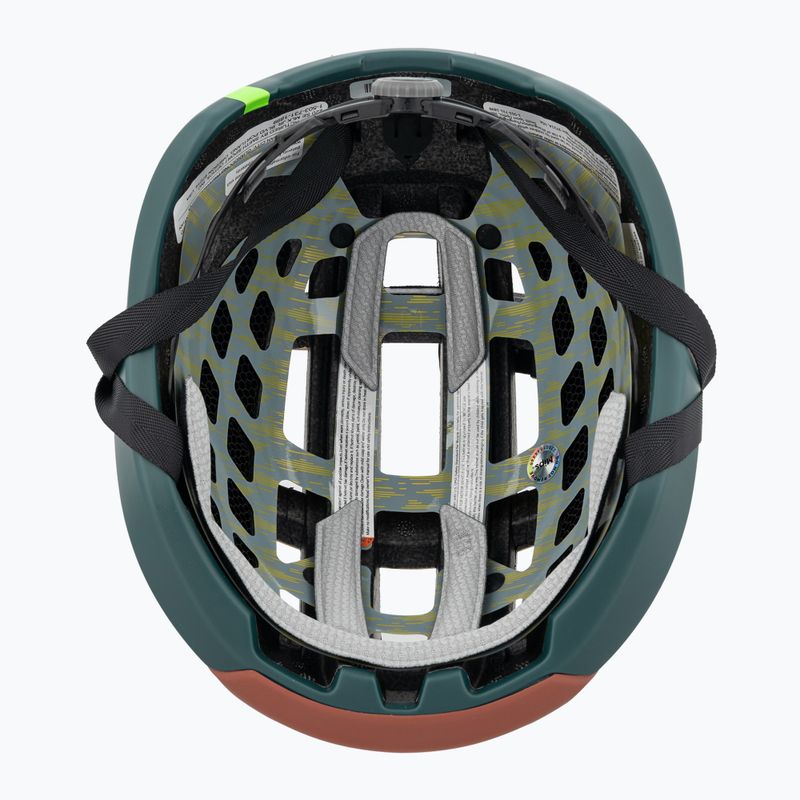 Kask rowerowy Smith Network MIPS matte sedona/pacific brimstone 5