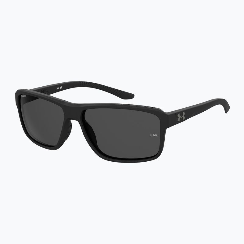 Okulary przeciwsłoneczne męskie Under Armour Kickoff S3 matte black/grey polarized 2