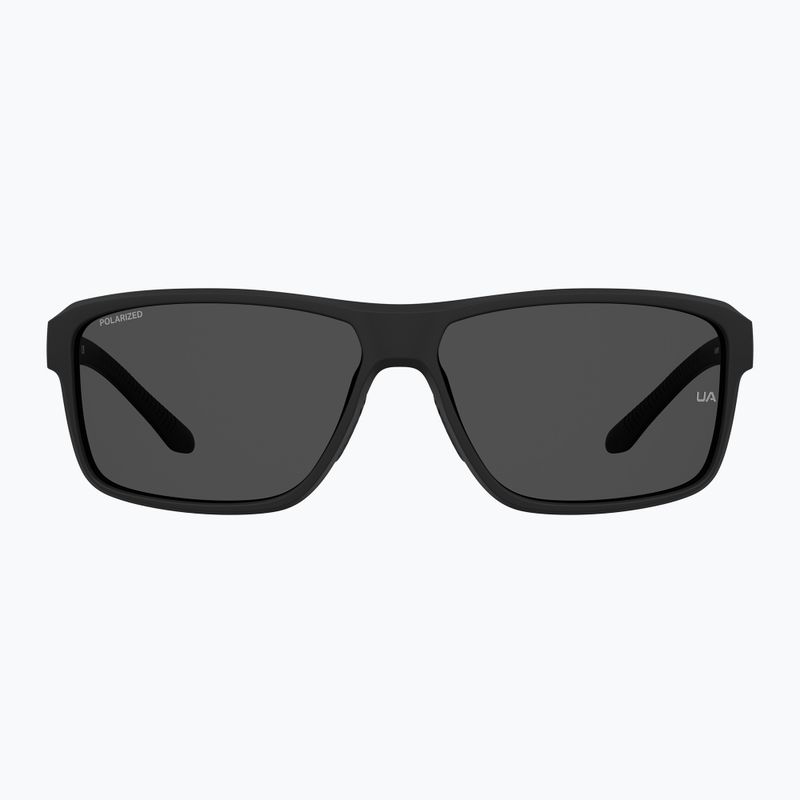 Okulary przeciwsłoneczne męskie Under Armour Kickoff S3 matte black/grey polarized 3