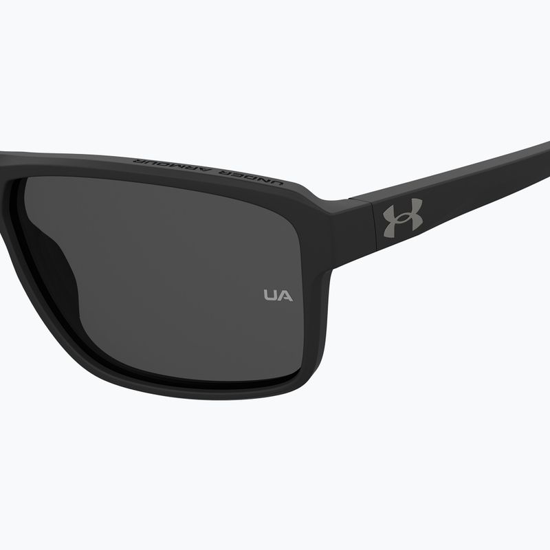 Okulary przeciwsłoneczne męskie Under Armour Kickoff S3 matte black/grey polarized 7