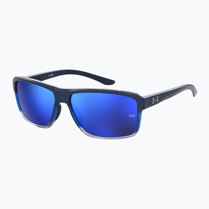 Okulary przeciwsłoneczne męskie Under Armour Kickoff S3 blue shaded grey/blue multilayer 2