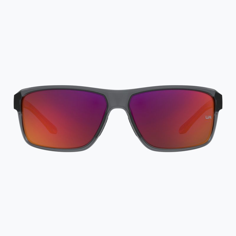 Okulary przeciwsłoneczne męskie Under Armour Kickoff S3 grey red/grey infrared 3