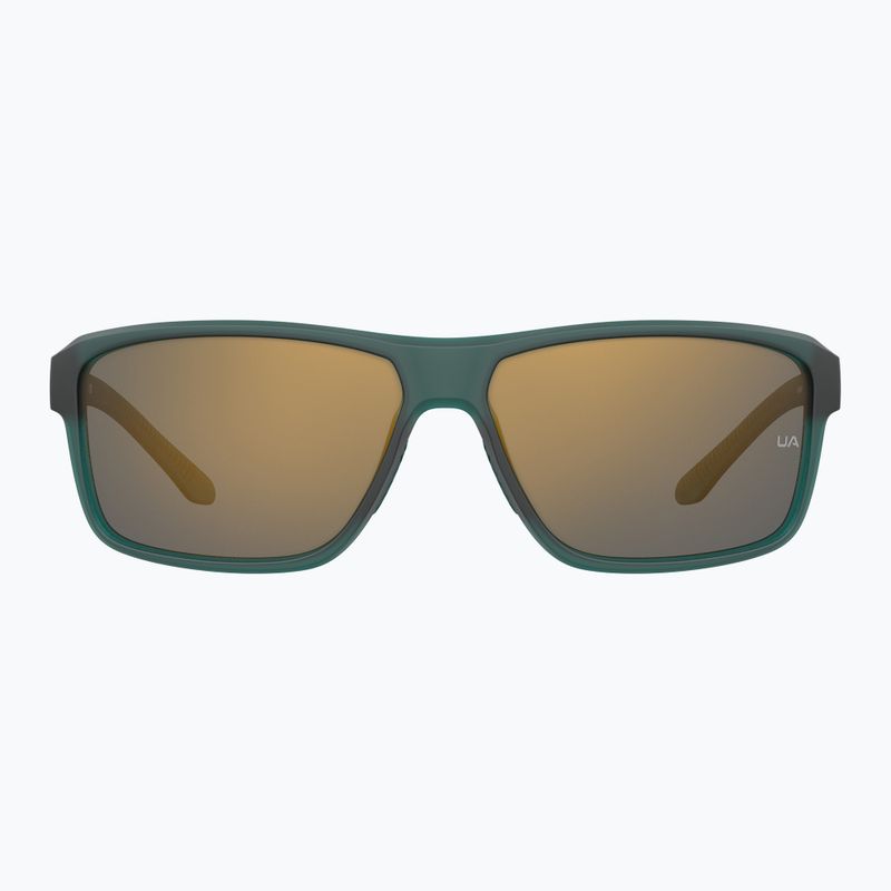 Okulary przeciwsłoneczne męskie Under Armour Kickoff S3 crystal teal/copper mirror 3