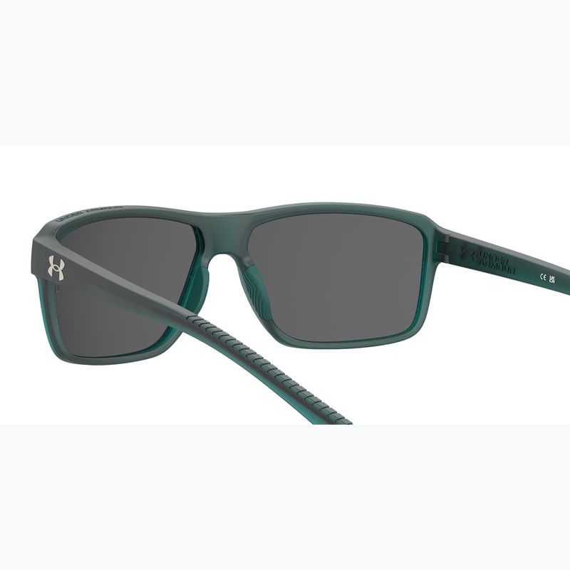 Okulary przeciwsłoneczne męskie Under Armour Kickoff S3 crystal teal/copper mirror 6