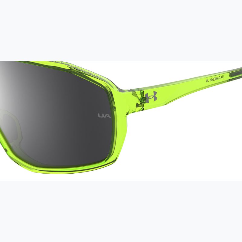 Okulary przeciwsłoneczne dziecięce Under Armour Gameday Jr S3 yellow crystal/silver mirror 7