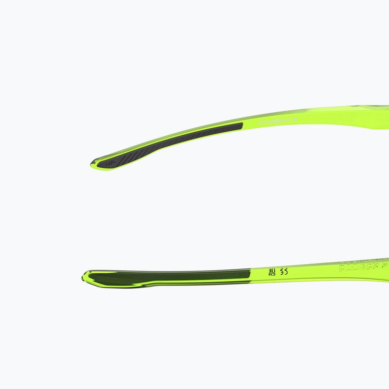 Okulary przeciwsłoneczne dziecięce Under Armour Gameday Jr S3 yellow crystal/silver mirror 8