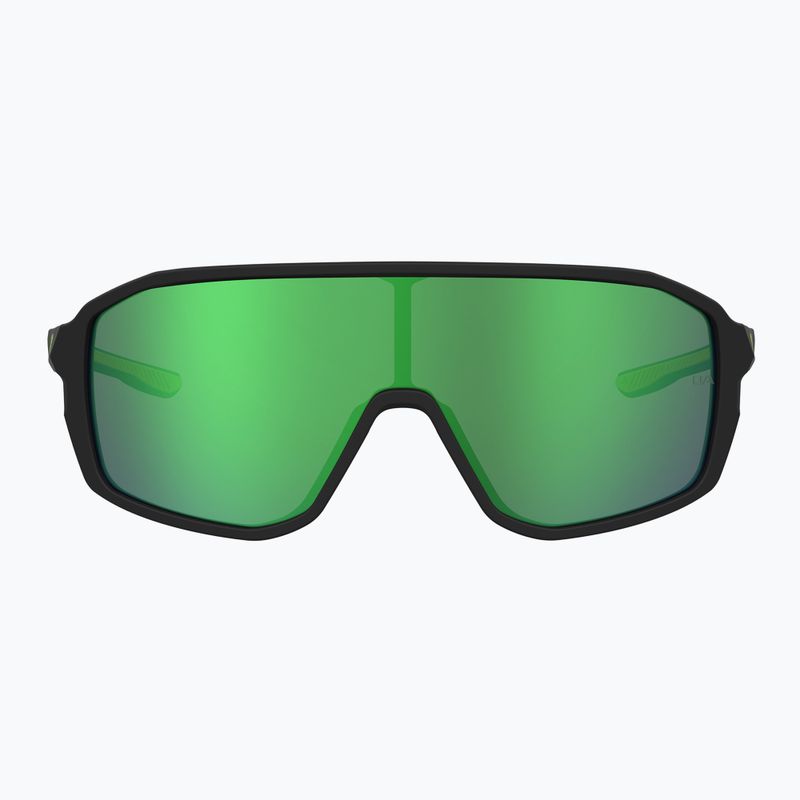 Okulary przeciwsłoneczne dziecięce Under Armour Gameday Jr S3 black yellow/green multilayer 3