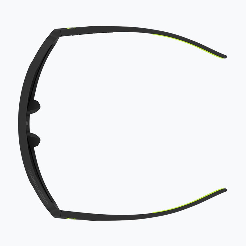 Okulary przeciwsłoneczne dziecięce Under Armour Gameday Jr S3 black yellow/green multilayer 5