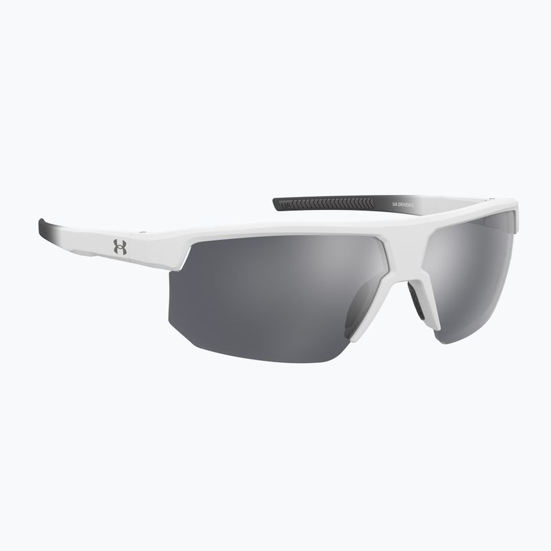 Okulary przeciwsłoneczne męskie Under Armour Driven/G S3 white grey/silver mirror