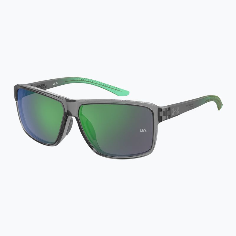 Okulary przeciwsłoneczne męskie Under Armour Kickoff/G S3 grey green/green multilayer 2