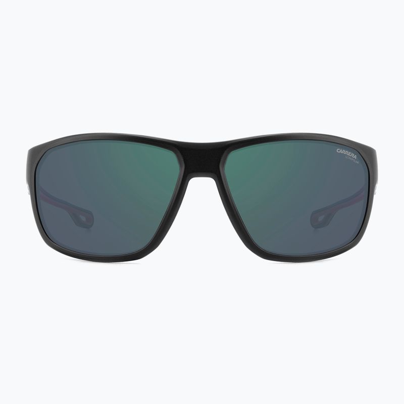 Okulary przeciwsłoneczne męskie Carrera 4018/S matte black red/green grey hight contrast anti reflex 3