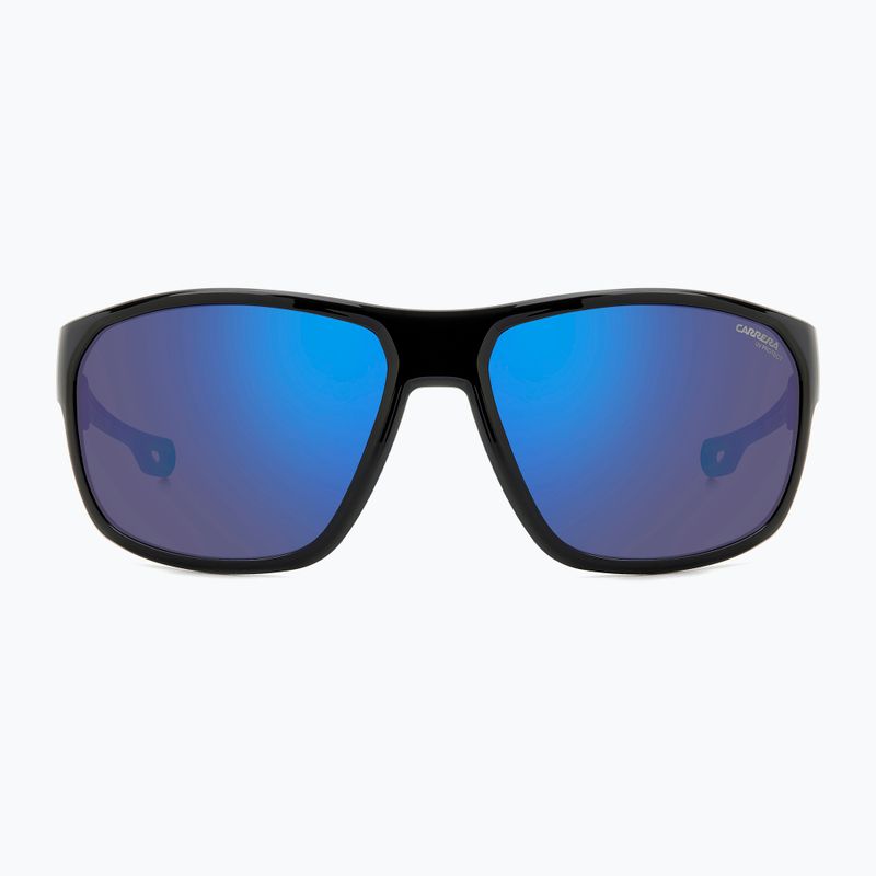 Okulary przeciwsłoneczne męskie Carrera 4018/S black blue/blue multilayer 3