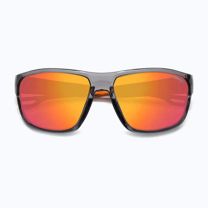 Okulary przeciwsłoneczne męskie Carrera 4018/S grey orange/red multilayer 4