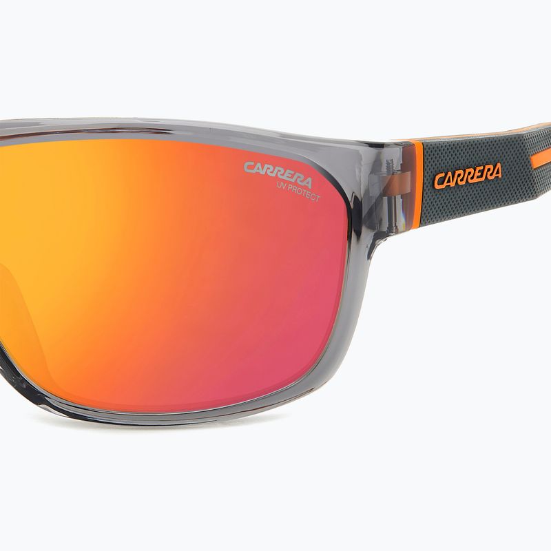 Okulary przeciwsłoneczne męskie Carrera 4018/S grey orange/red multilayer 6