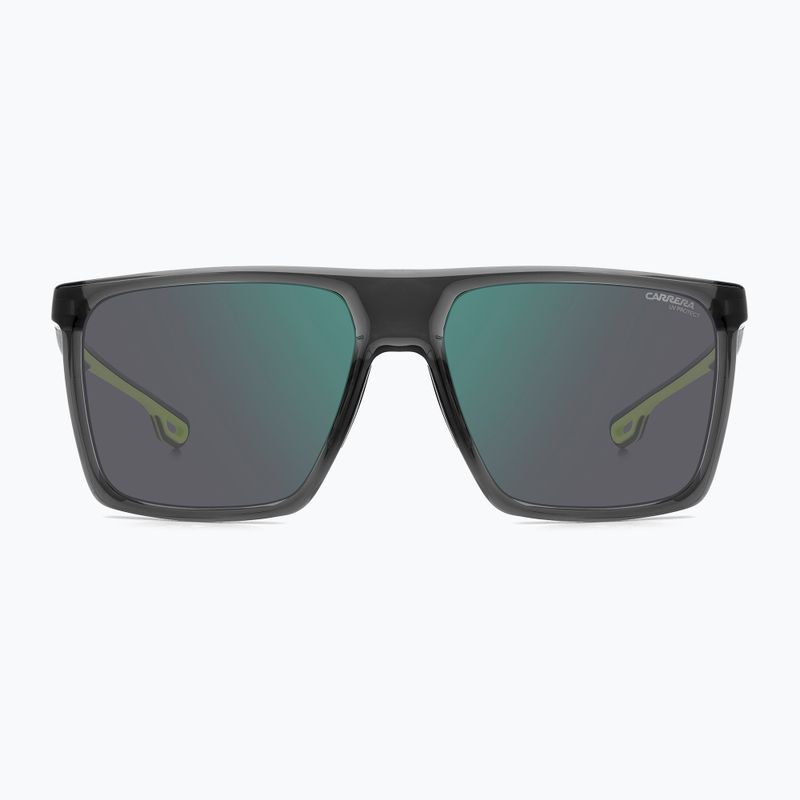 Okulary przeciwsłoneczne męskie Carrera 4019/S grey yellow fluo/green mirror 3