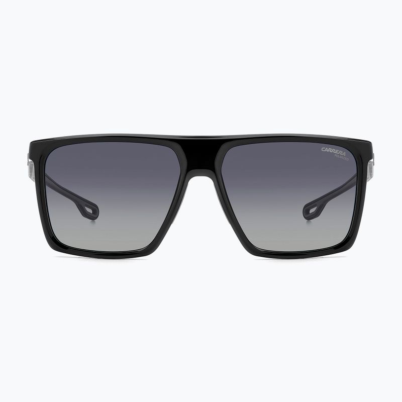 Okulary przeciwsłoneczne męskie Carrera 4019/S black/grey shaded polarized 3