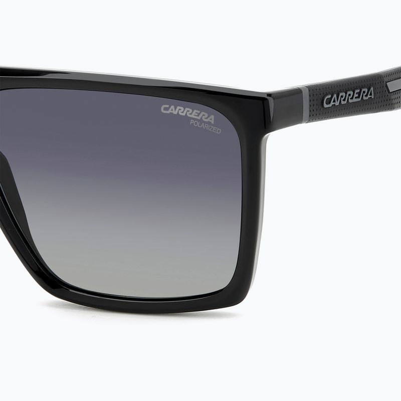 Okulary przeciwsłoneczne męskie Carrera 4019/S black/grey shaded polarized 6