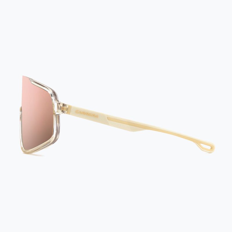 Okulary przeciwsłoneczne męskie Carrera 4017/S crystal beige/rose gold multilayer 5