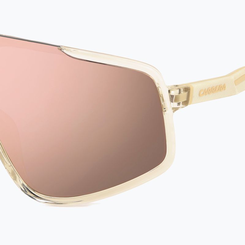 Okulary przeciwsłoneczne męskie Carrera 4017/S crystal beige/rose gold multilayer 6