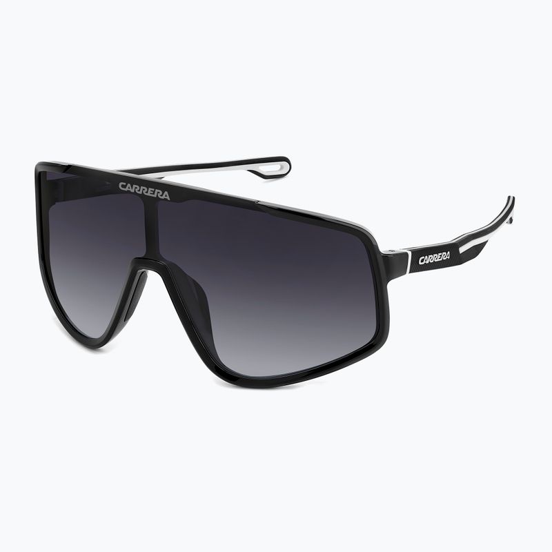 Okulary przeciwsłoneczne męskie Carrera 4017/S black/dark grey shaded 2