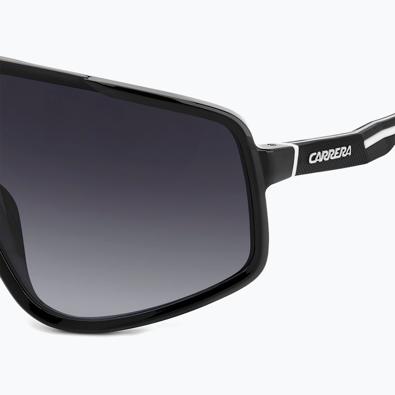 Okulary przeciwsłoneczne męskie Carrera 4017/S black/dark grey shaded 6