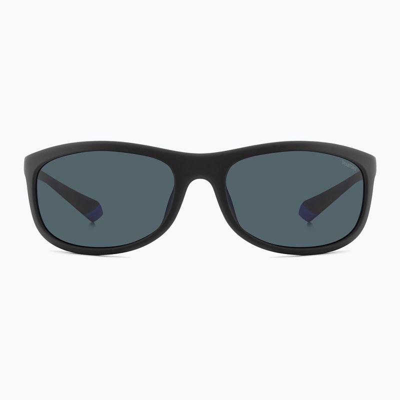 Okulary przeciwsłoneczne Polaroid PLD 2154/S matte black blue/blue polarized 3