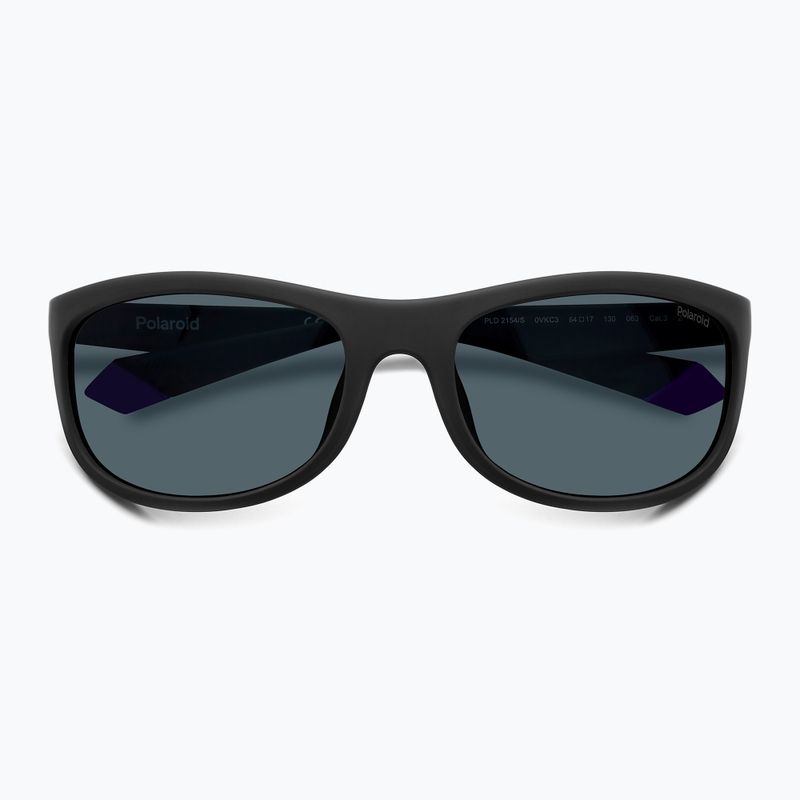 Okulary przeciwsłoneczne Polaroid PLD 2154/S matte black blue/blue polarized 4