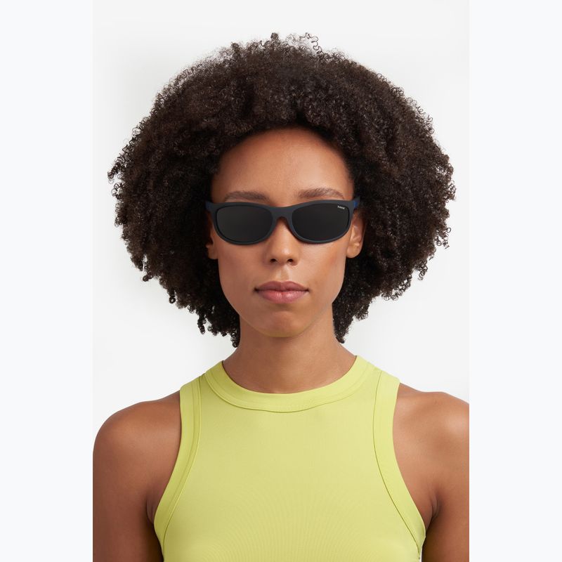 Okulary przeciwsłoneczne Polaroid PLD 2154/S matte black blue/blue polarized 7