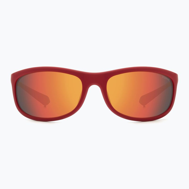 Okulary przeciwsłoneczne Polaroid PLD 2154/S matte red/red multilayer polarized 3