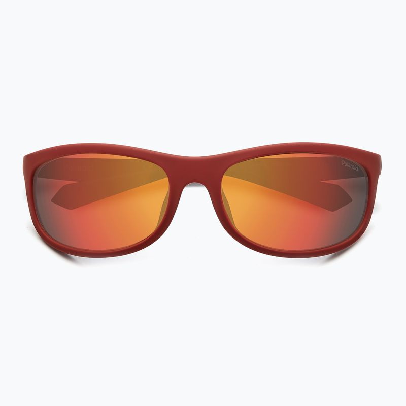 Okulary przeciwsłoneczne Polaroid PLD 2154/S matte red/red multilayer polarized 4