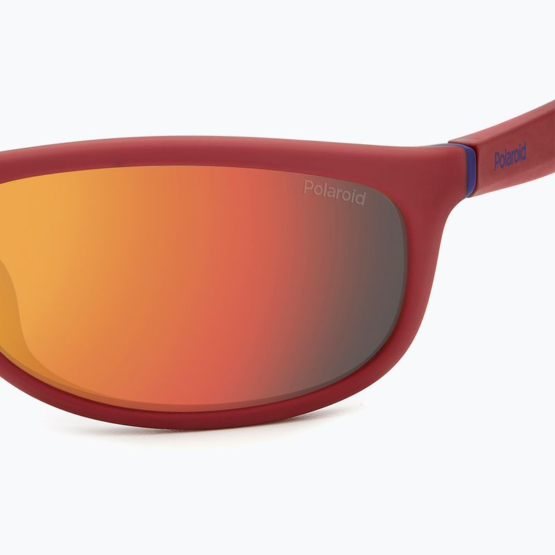 Okulary przeciwsłoneczne Polaroid PLD 2154/S matte red/red multilayer polarized 5