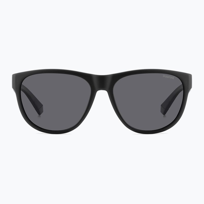 Okulary przeciwsłoneczne Polaroid PLD 2156/S matte black/grey polarized 3